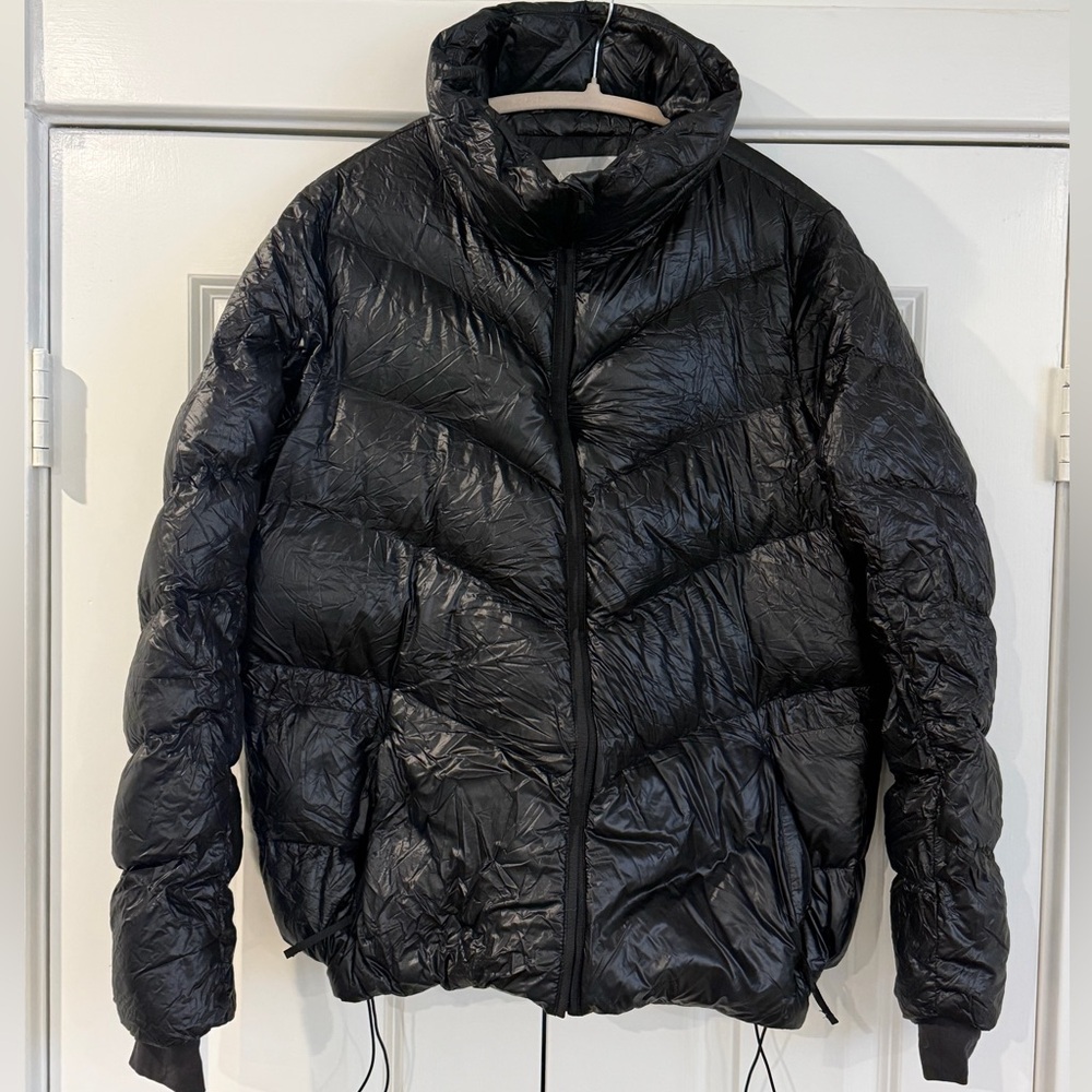 Packable Athleta Women's Charcoal Puffer Jacket
